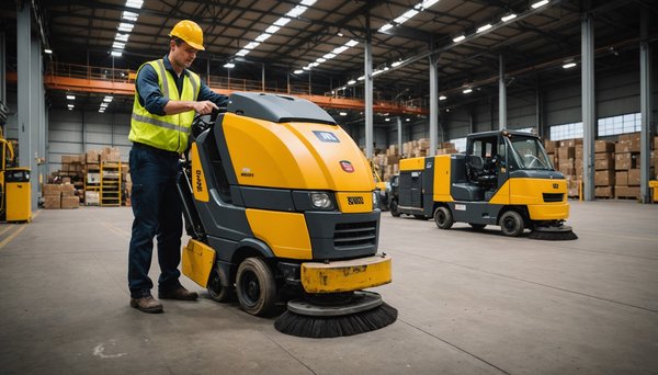 Balayeuses industrielles pour entrepôts : maximisez l'efficacité
